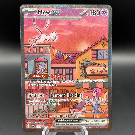 Mew ex - 053 - SV: Scarlet & Violet PR *Light Play* Single Card