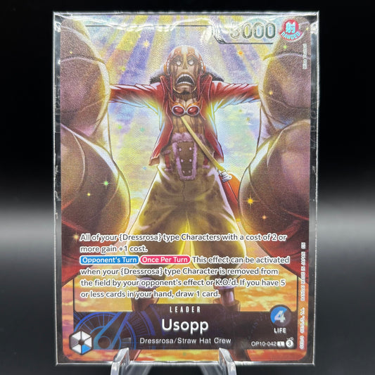 Usopp (Official Playmat -Limited Edition Vol. 3-) *Sealed* - One Piece PR Single Card