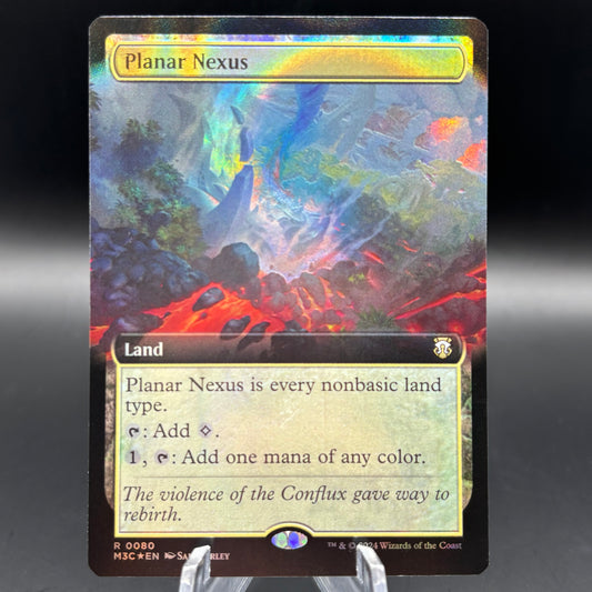 Planar Nexus (Extended Art) (Ripple Foil) - Commander: Modern Horizons 3 (M3C) Single Card