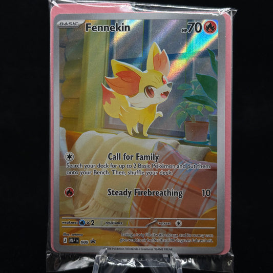 Fennekin - 080 - ME: Mega Evolution PR *Sealed* Single Card