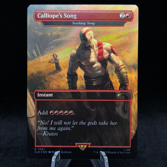 Calliope's Song - Seething Song - Secret Lair Drop Series Single Card