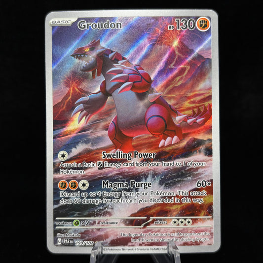 Groudon - 199/182 - SV04: Paradox Rift Single Card
