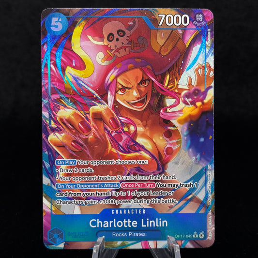 Charlotte Linlin OP17 (049) (Alternate Art) - The World's Strongest Warriors Single Card