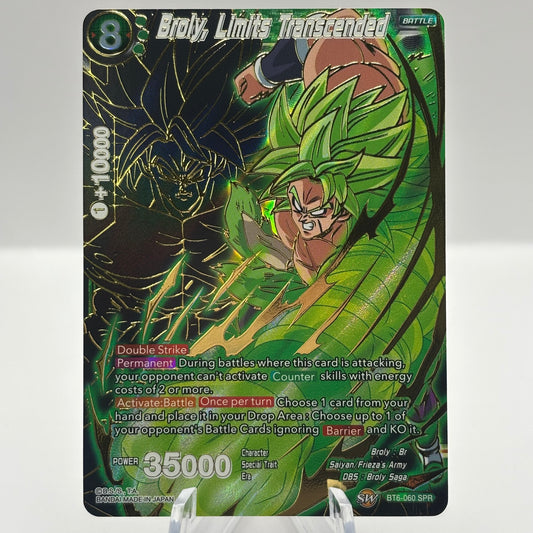 Broly, Limits Transcended (SPR) - Destroyer Kings (DBS-B06)