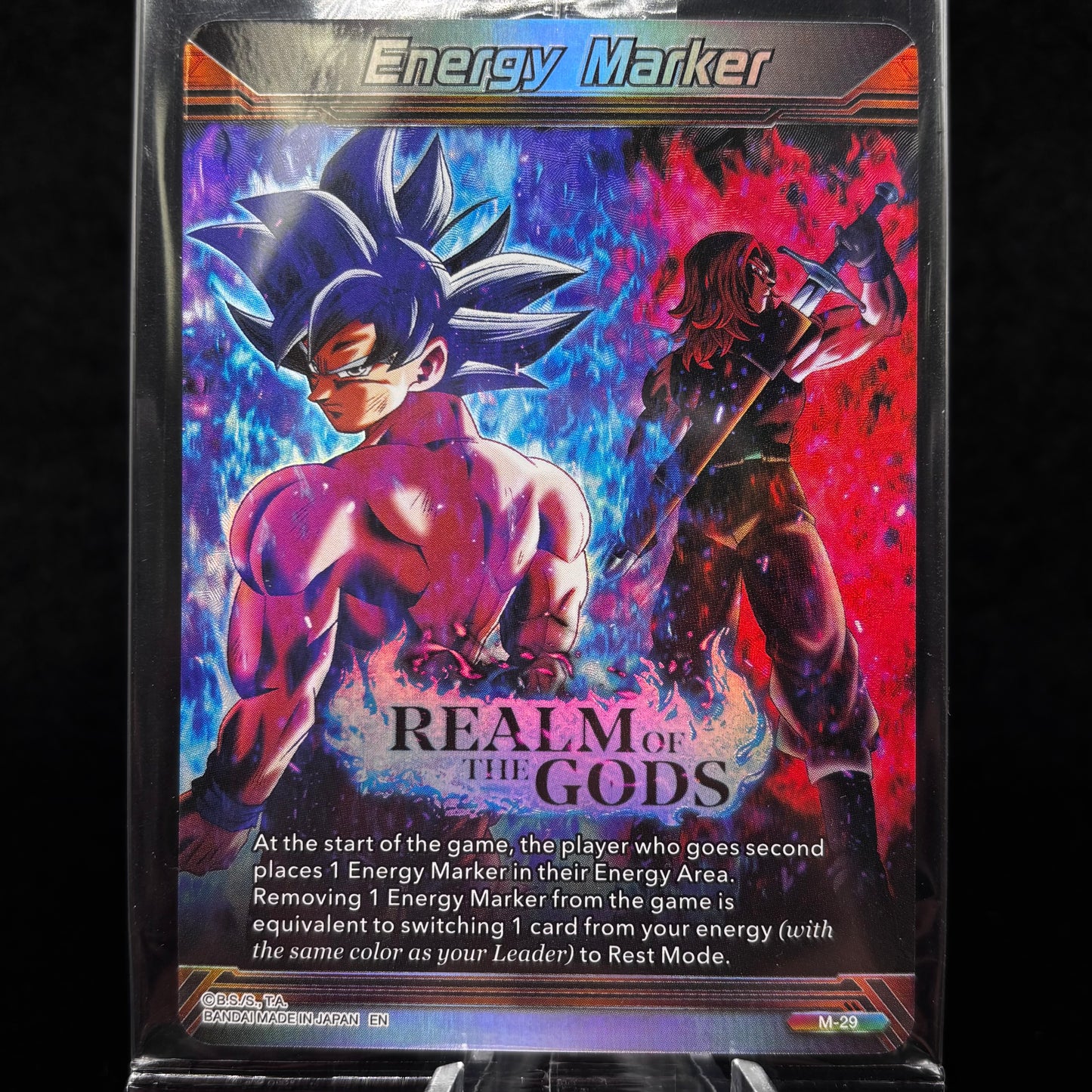 Energy Marker - Realm Of The Gods (M-29) - Fearsome Rivals *Sealed PR* Single Card