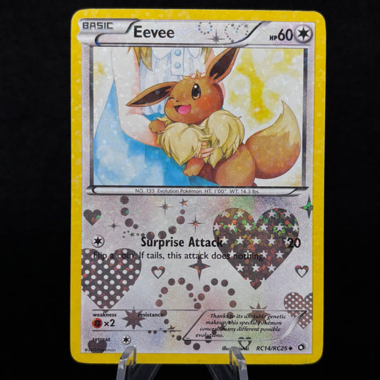 Eevee - Legendary Treasures: Radiant Collection *Moderate Play* Single Card