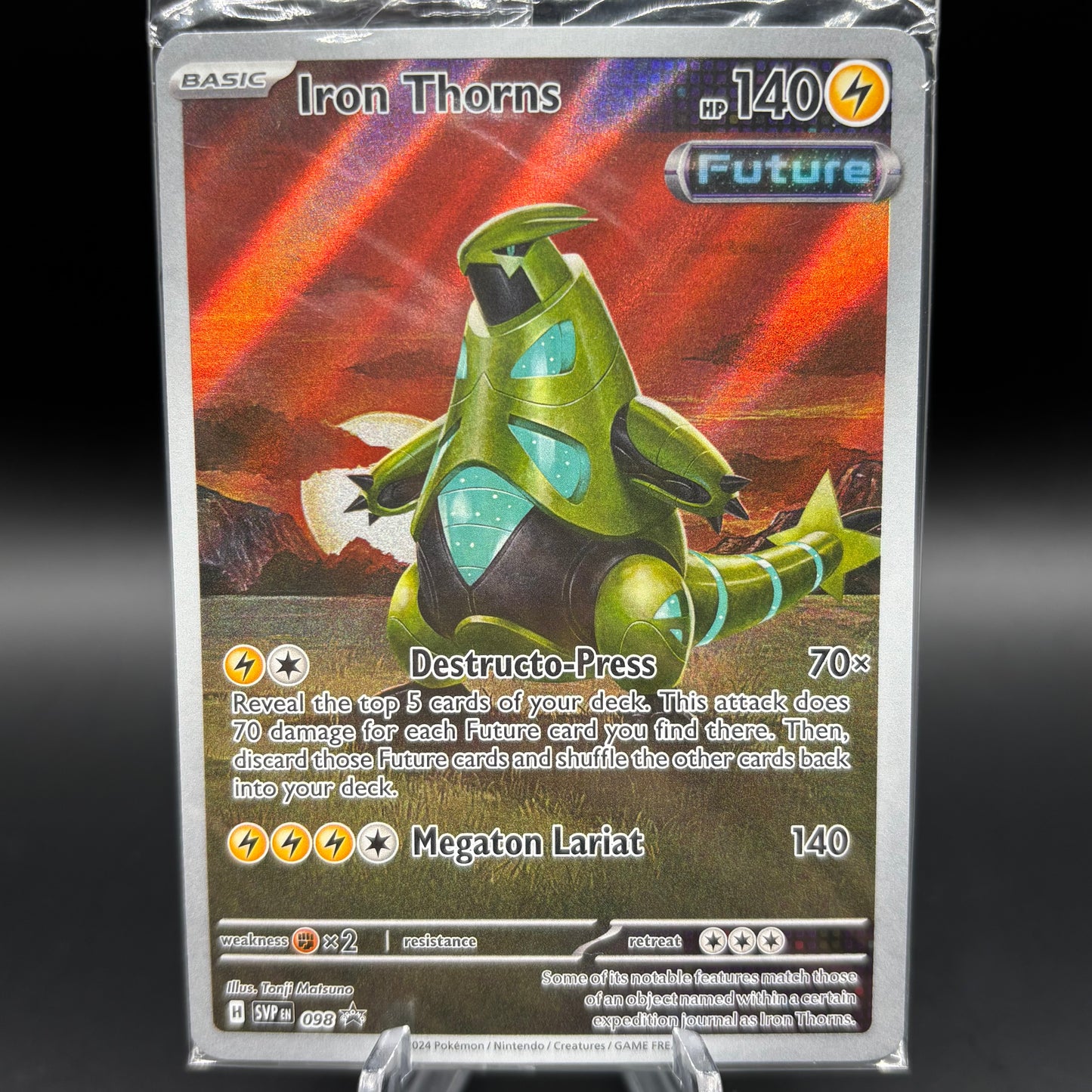Iron Thorns - 098 - SV: Scarlet & Violet *Sealed PR* Single Card