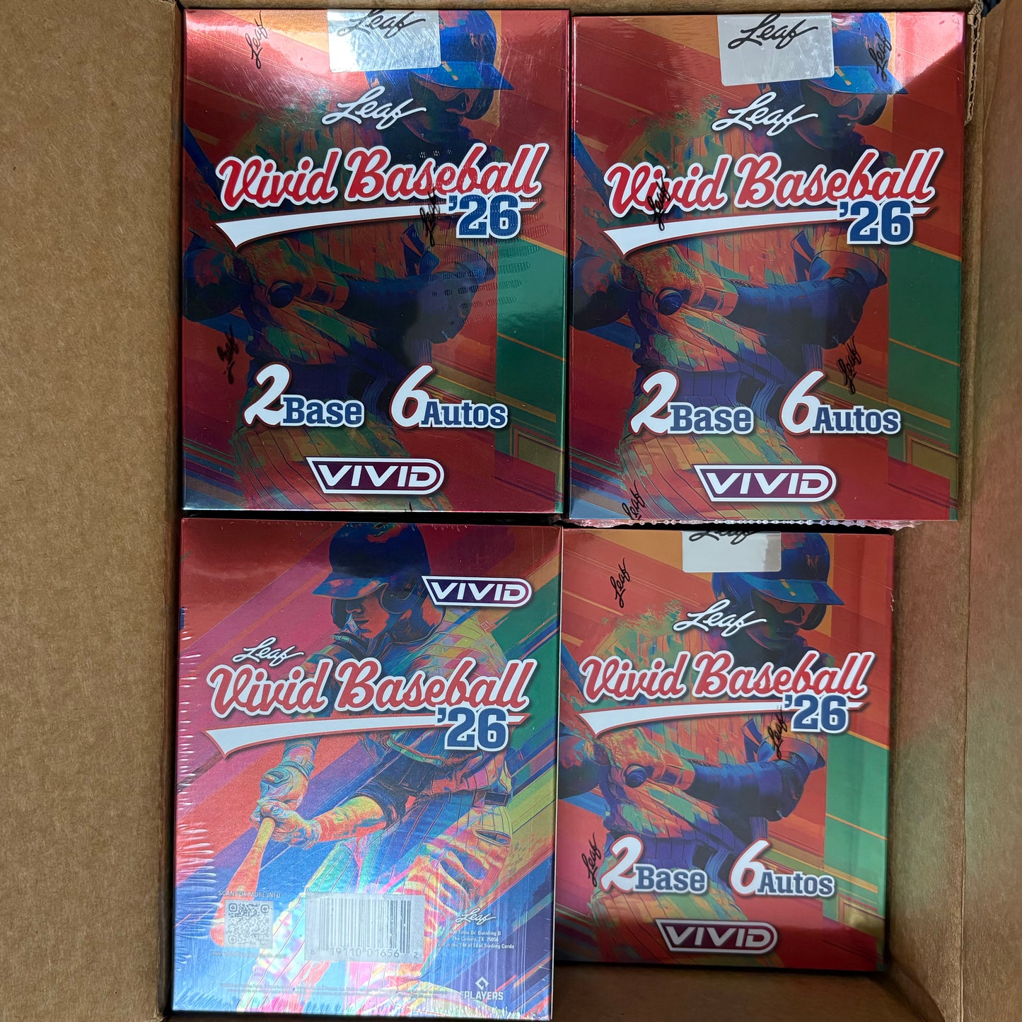 2026 Leaf Vivid Baseball Hobby Edition