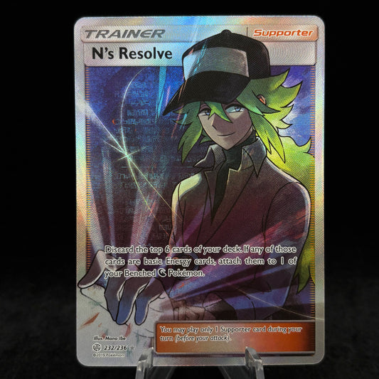 N's Resolve (Full Art) - SM - Cosmic Eclipse (SM12) Single Card
