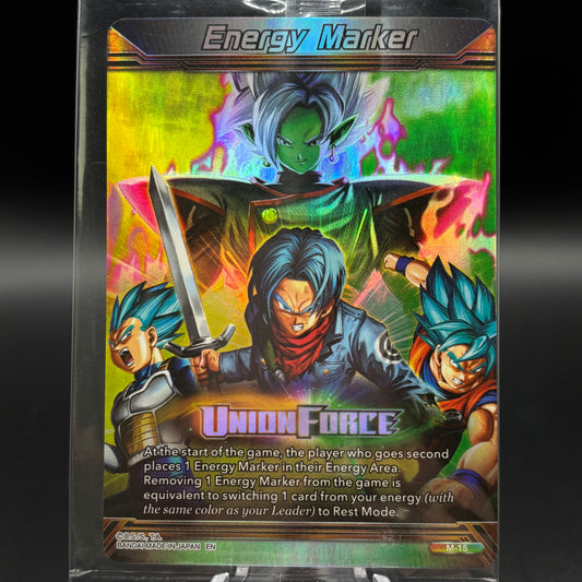 Energy Marker - Union Force (M-15) (Silver) - Prismatic Clash (BT28) *Sealed* Single Card