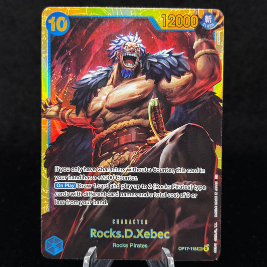 Rocks.D.Xebec (118) - The World's Strongest Warriors Single Card