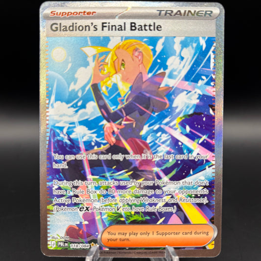Gladion's Final Battle - 118/084 - ME05: Pitch Black Single Card