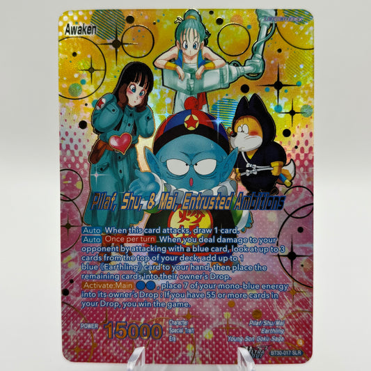 Pilaf, Shu, & Mai // Pilaf, Shu, & Mai, Entrusted Ambitions (SLR) - Three Glorious Fighters (BT30) Single Card
