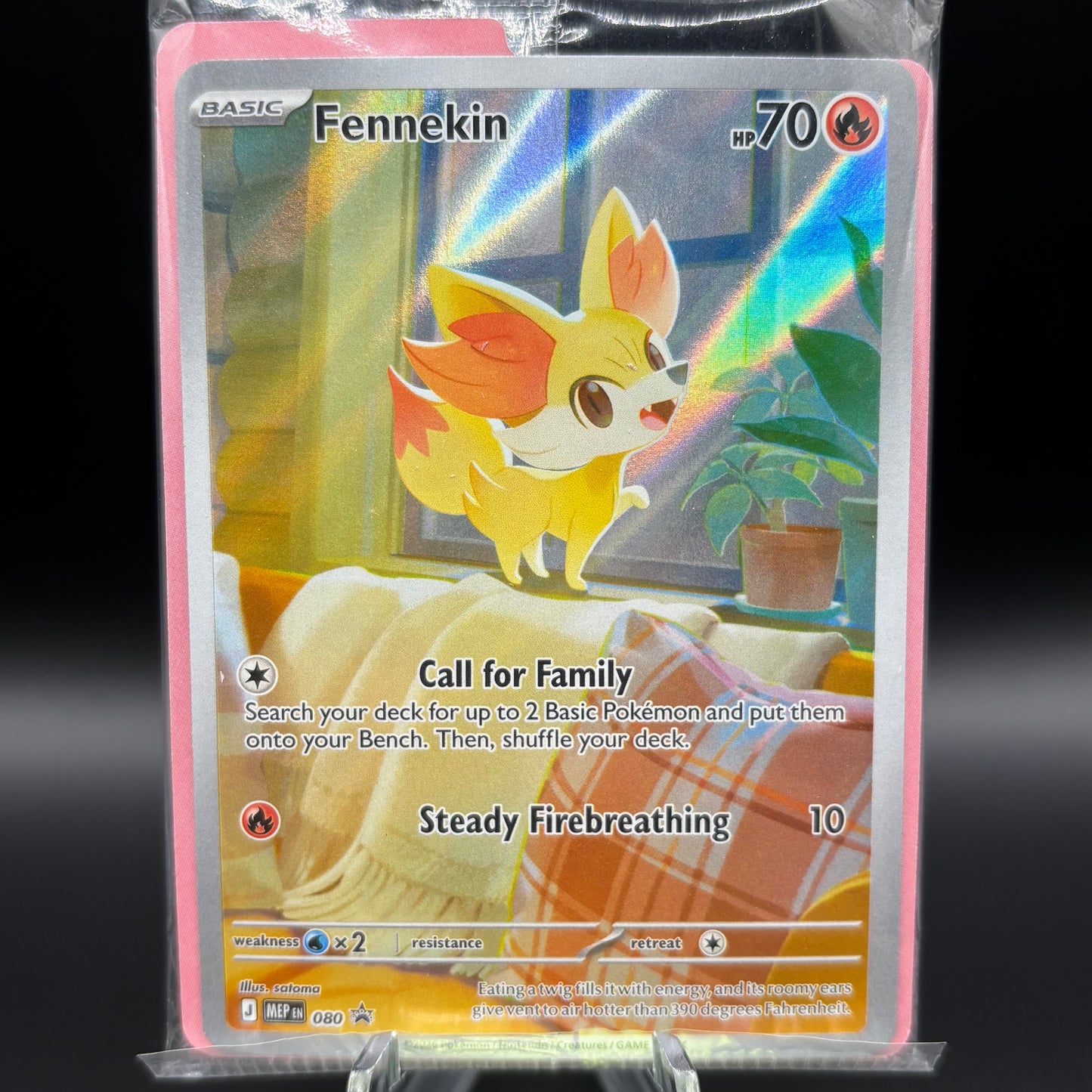 Fennekin - 080 - ME: Mega Evolution *Sealed PR* Single Card