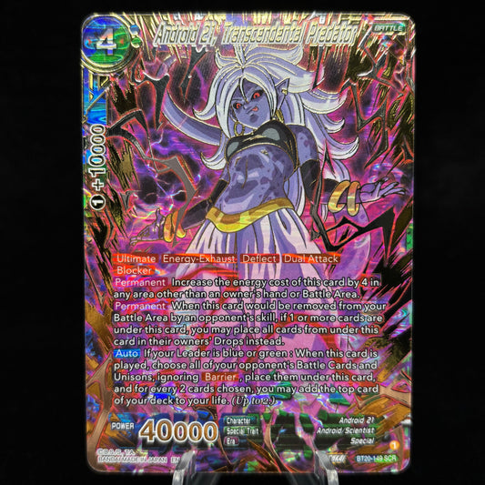 Android 21, Transcendental Predator (Alternate Art) - Power Absorbed Single Card