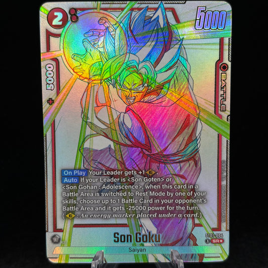 Son Goku - ST01-004 (Alternate Art) - Story Booster 01 Single Card