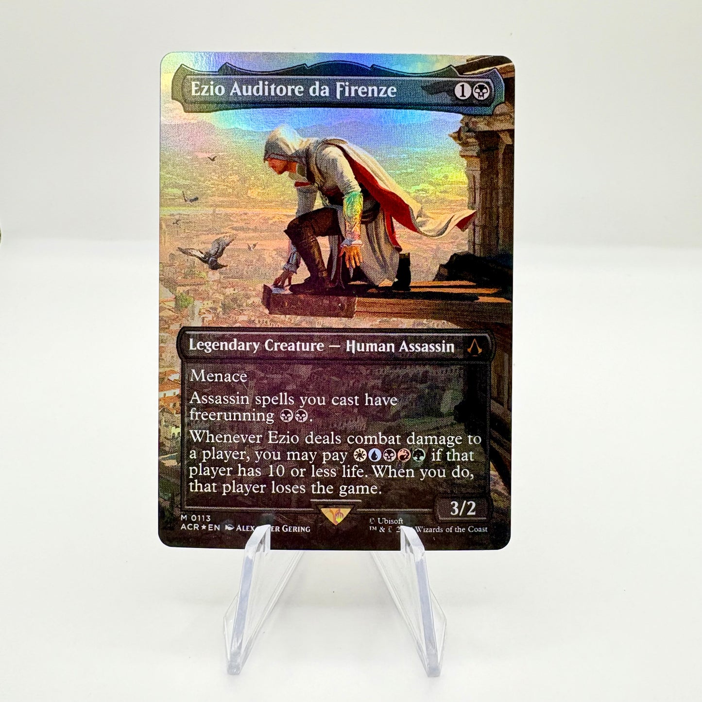 Ezio Auditore da Firenze (Borderless) - Universes Beyond: Assassin's Creed Single Card