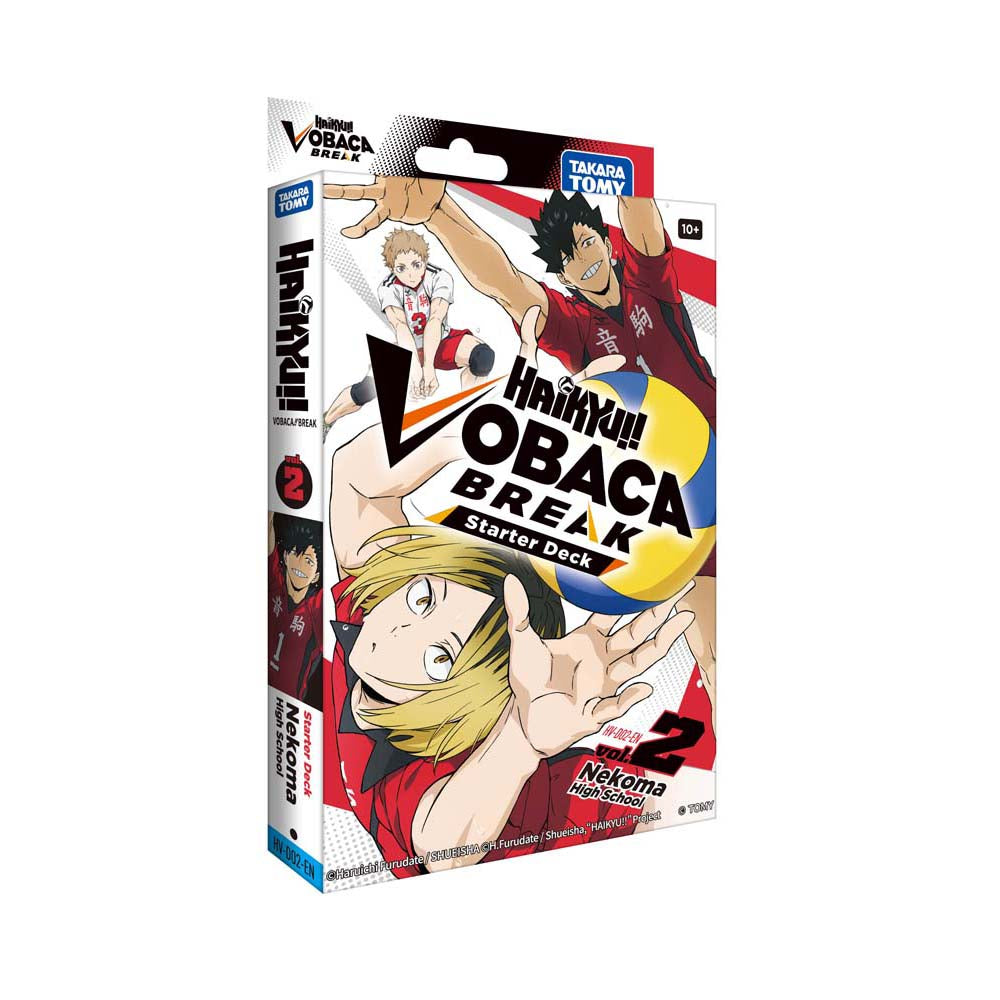 Haikyu!! Vobaca Break Starter Deck Vol. 2 Nekoma High School English Edition