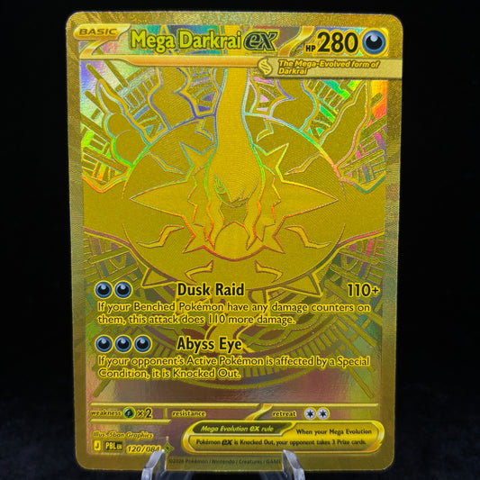 Mega Darkrai ex - 120/084 - ME05: Pitch Black Single Card