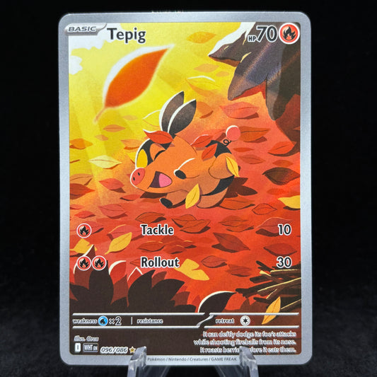 Tepig - 096/086 - SV: White Flare Single Card
