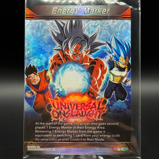 Energy Marker - Universal Onslaught (M-22) (Silver) - Prismatic Clash (BT28) *Sealed* Single Card