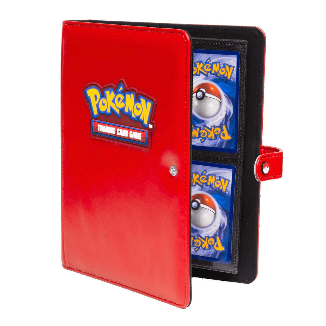 Ultra Pro - Premium Pokémon 4-Pocket Red Snap Binder