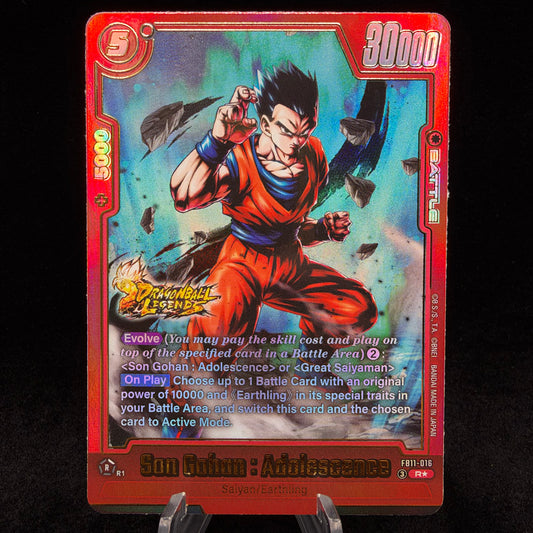 Son Gohan : Adolescence - FB11-016 (Alternate Art) - Brightness of Hope Single Card