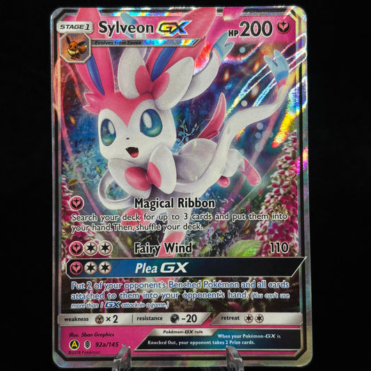 Sylveon GX - 92a/145 Single Card