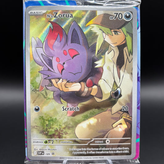 N's Zorua - 189 - SV: Scarlet & Violet *Sealed PR* Single Card