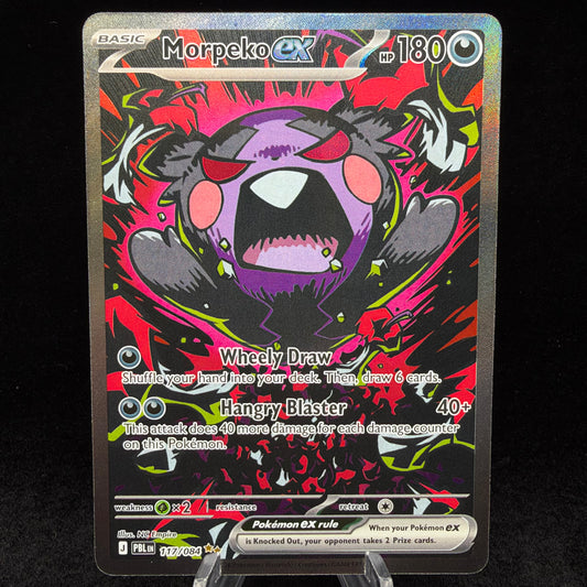 Morpeko ex - 117/084 - ME05: Pitch Black Single Card