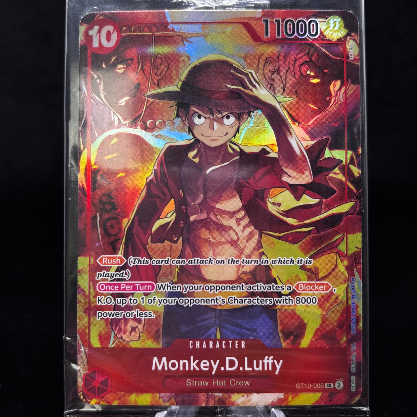 Monkey.D.Luffy (Treasure Booster Set) - One Piece *Sealed PR* Single Card