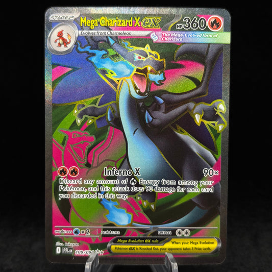 Mega Charizard X ex - 109/094 - ME02: Phantasmal Flames Single Card
