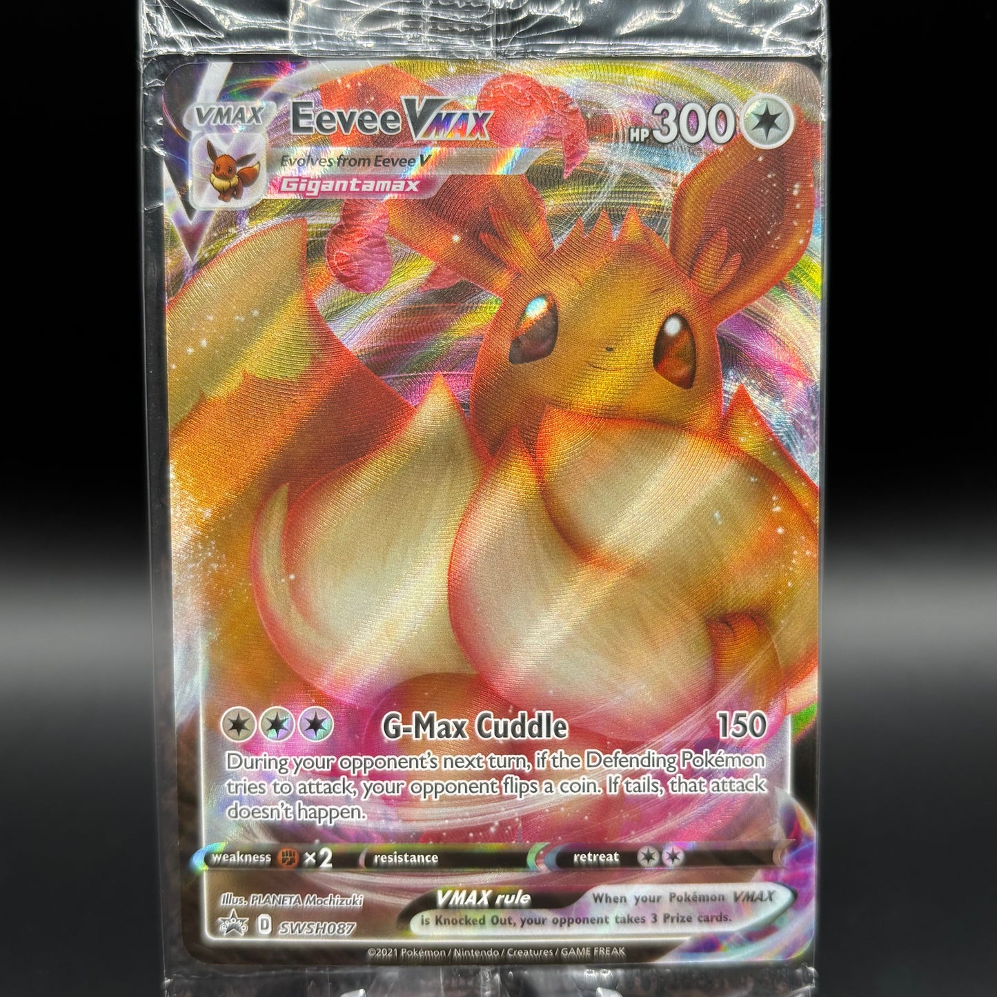 Eevee VMAX - SWSH087 - SWSH: Sword & Shield *Sealed PR* Single Card