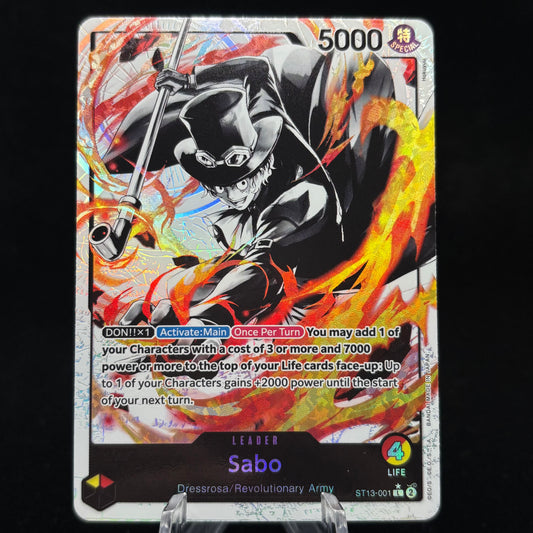 Sabo (001) (Parallel) - Ultra Deck: The Three Brothers (ST-13) Single Card