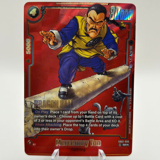 Mercenary Tao (Alternate Art) - Manga Booster 02 (SB02) Single Card