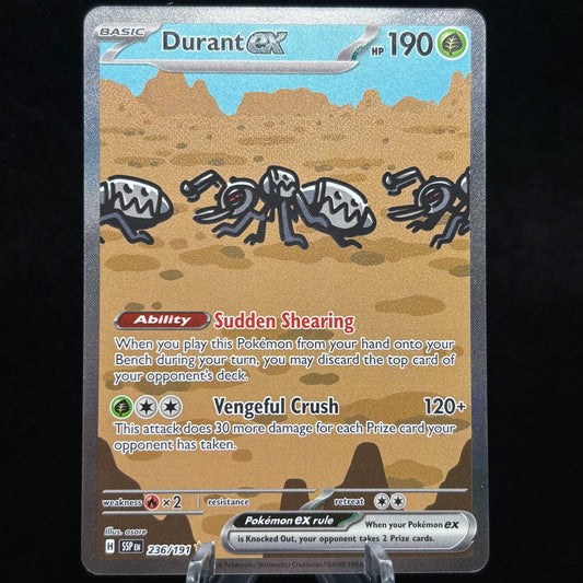 Durant ex - 236/191 Single Card