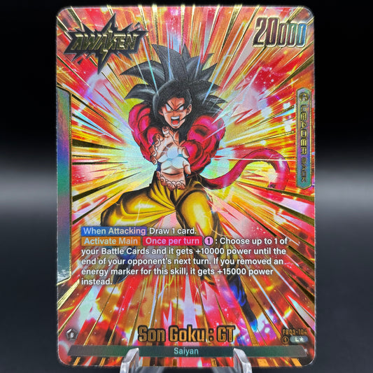 Son Goku : GT - FB03-104 (Alternate Art) - Raging Roar Single Card