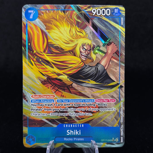 Shiki OP17 (048) (Alternate Art) - The World's Strongest Warriors Single Card