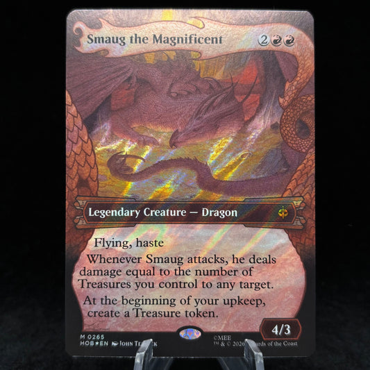 Smaug the Magnificent (Showcase) (Surge Foil) - The Hobbit Single Card