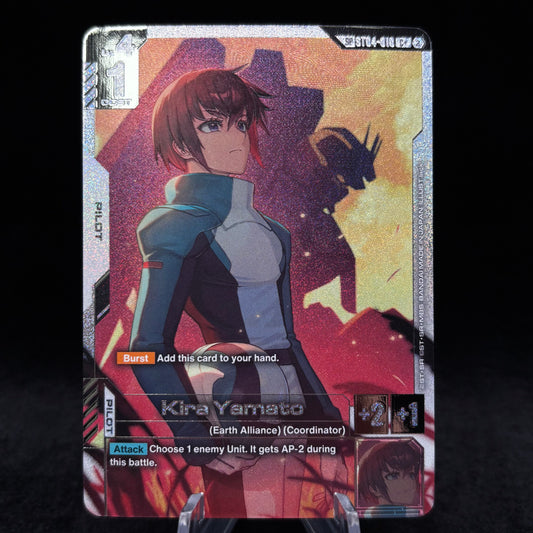 Kira Yamato (C+) (SP) - Freedom Ascension Single Card