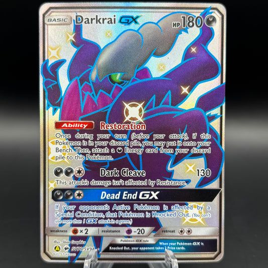 Darkrai GX - Hidden Fates: Shiny Vault *Lightly Played* Single Card