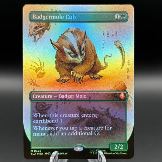 Badgermole Cub (Borderless) - Avatar: The Last Airbender (TLA) Single Card