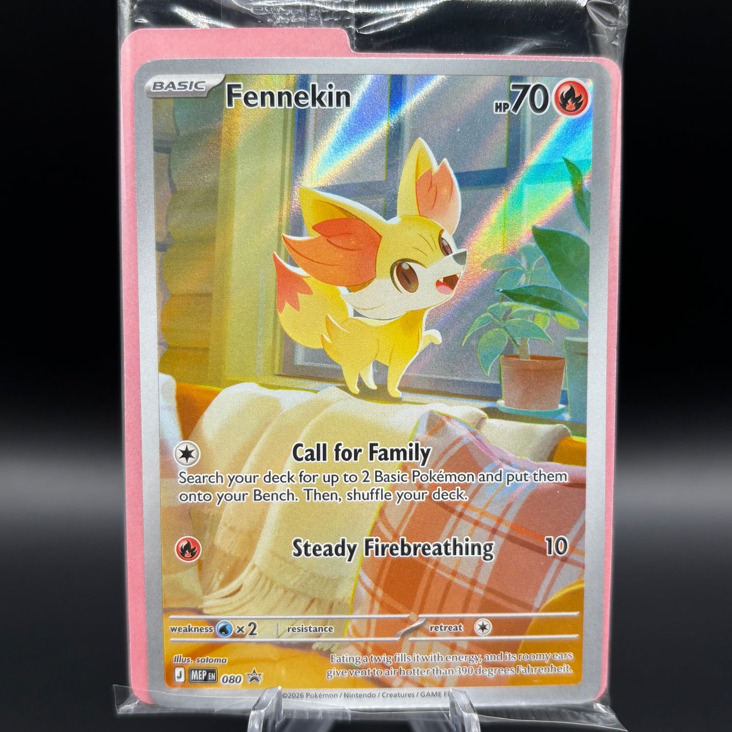 Fennekin - 080 - ME: Mega Evolution *Sealed PR*Single Card