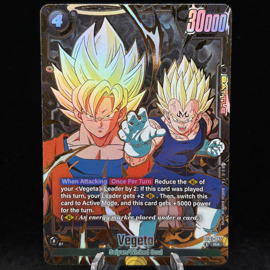 Vegeta - ST01-065 (Alternate Art) - Story Booster 01 Single Card
