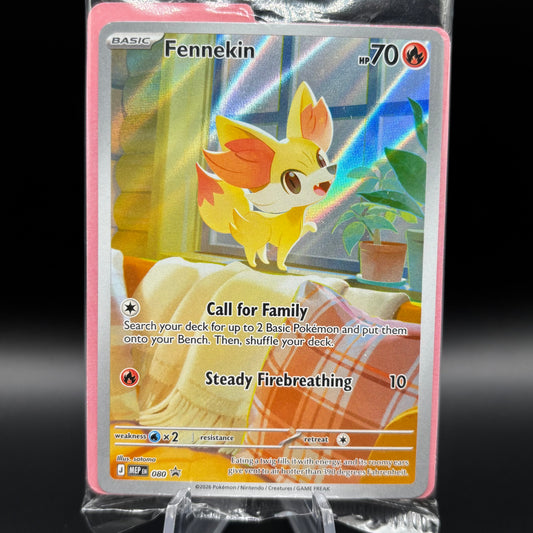 Fennekin - 080 - ME: Mega Evolution *Sealed PR* Single Card