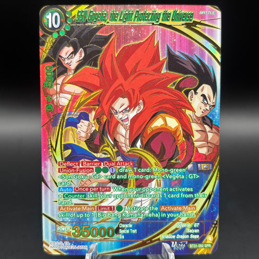 SS4 Gogeta, the Light Protecting the Universe (SPR) - Impact Beyond Dimensions (BT31) Single Card