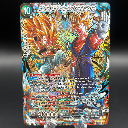 SS Vegito & SS3 Gotenks, Fusion Warrior at Battle's End (SCR) - Impact Beyond Dimensions (BT31) Single Card