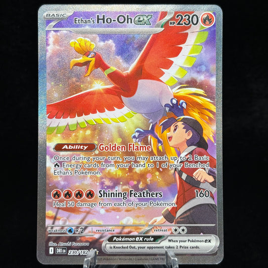 Ethan's Ho-Oh ex - 230/182 Single Card
