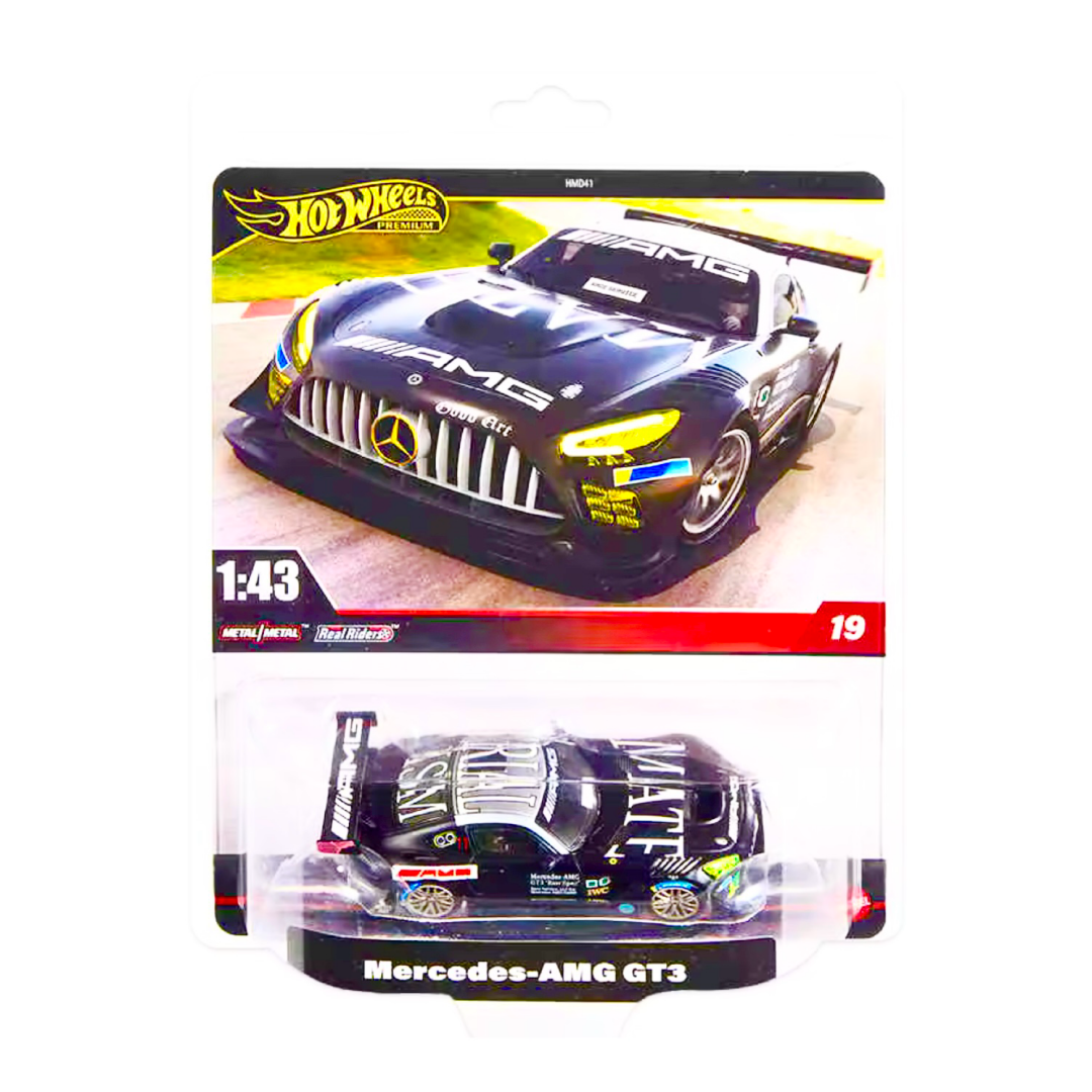 Hot Wheels Car Culture 1:43 Scale Mercedes-Benz AMG GT3 – Card Boyz Hot Wheels Car Culture 1:43 Scale Mercedes-Benz AMG GT3 – Card Boyz