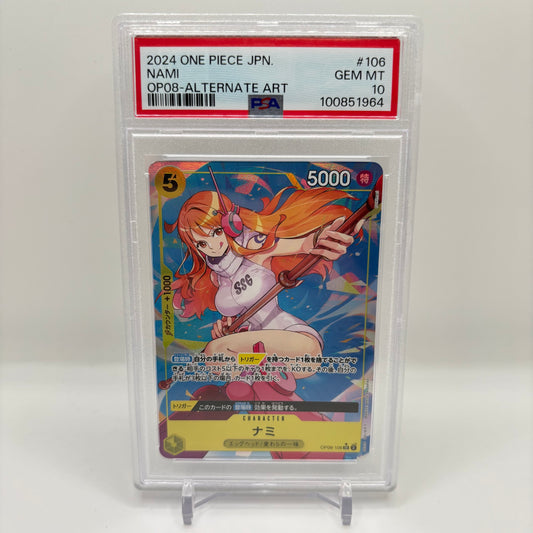 PSA 10 2024 One PIece Japanese Nami Alt Art